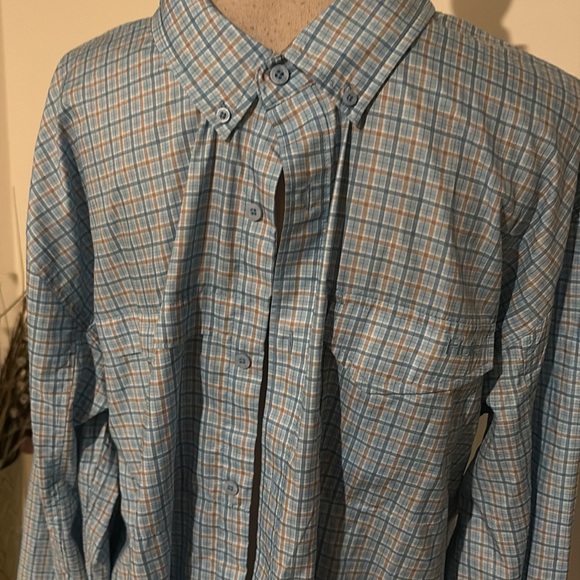 NWOT Huk men’s XL fishing dry fit shirt ML+13 - Picture 2 of 3